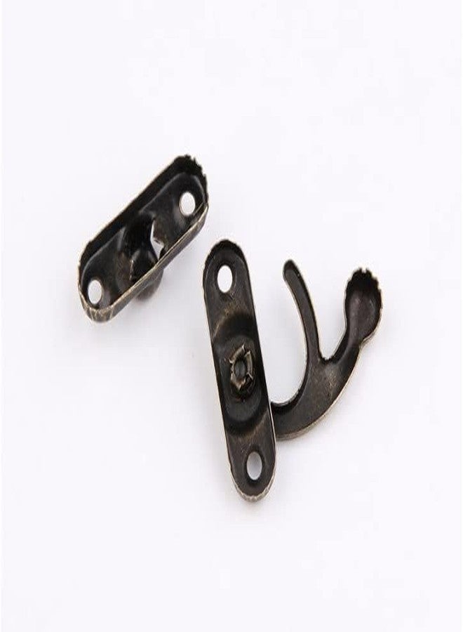 RED APPEL Small Metal Latch/Hook Lock with Screws | Buckle Clasp for Wooden Jewellery & Gift Boxes, DIY Craft Projects (20) - Image 5